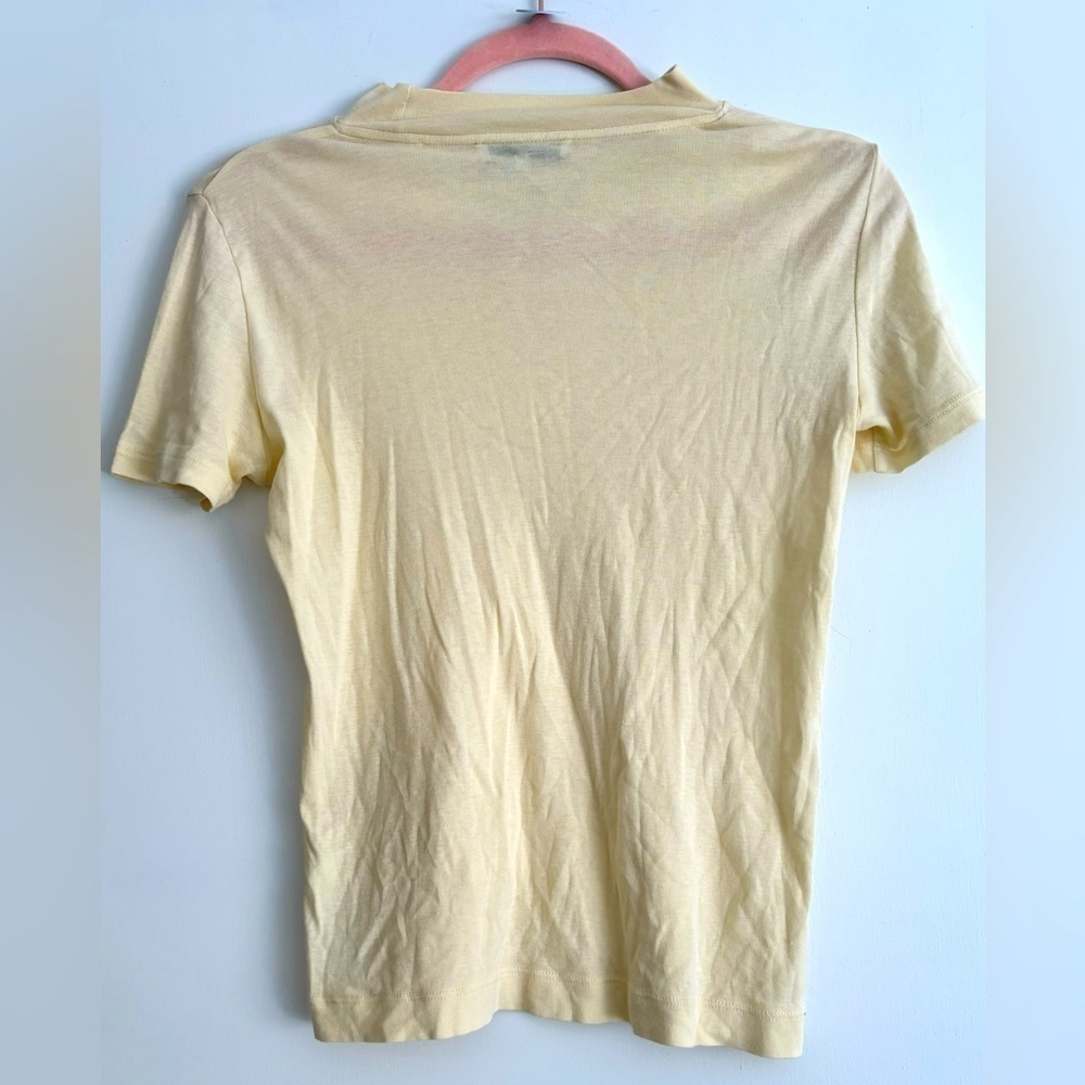 NWOT Vince 100% Cotton Short Sleeve Crewneck Tee Shirt - Size Extra Small - Picture 3 of 5